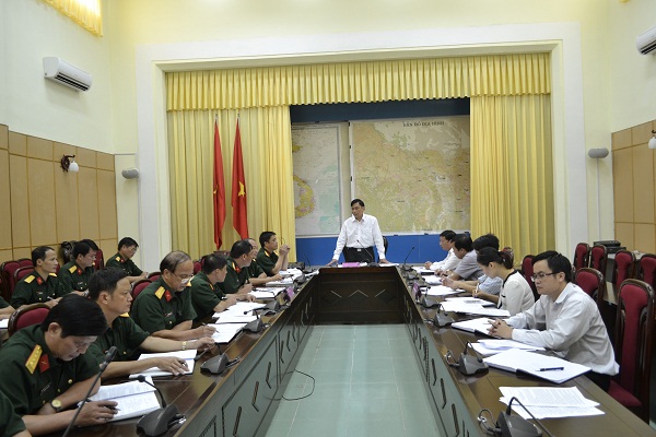 Ban Nội chính Tỉnh ủy làm việc với Đảng ủy Quân sự tỉnh