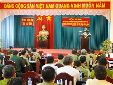 Hội nghị sơ kết thực hiện Quy chế phối hợp giữa 3 lực lượng Công an, Quân sự, Biên phòng tỉnh Sóc Trăng