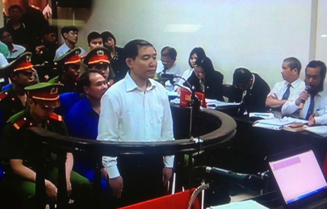 Bị cáo Dương Chí Dũng tại phiên tòa phúc thẩm