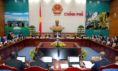 Toàn cảnh phiên họp Chính phủ thường kỳ tháng 11-2014