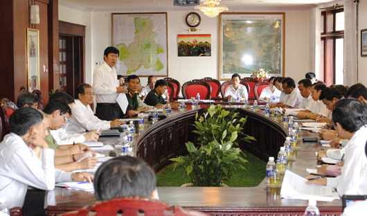 Hội nghị giao ban ngành Nội chính tỉnh Đắk Nông