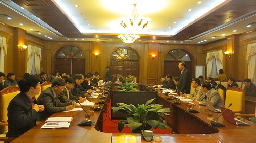 Đoàn công tác của Thanh tra Chính phủ làm việc tại tỉnh Bắc Giang