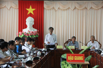 Họp báo về xử lý sai phạm, chấn chỉnh hoạt động của Công ty trách nhiệm hữu hạn một thành viên Xổ số kiến thiết Hậu Giang 