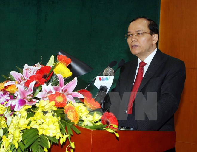 Đồng chí Ngô Văn Dụ, Ủy viên Bộ Chính trị, Chủ nhiệm Ủy ban Kiểm tra Trung ương phát biểu khai mạc hội nghị