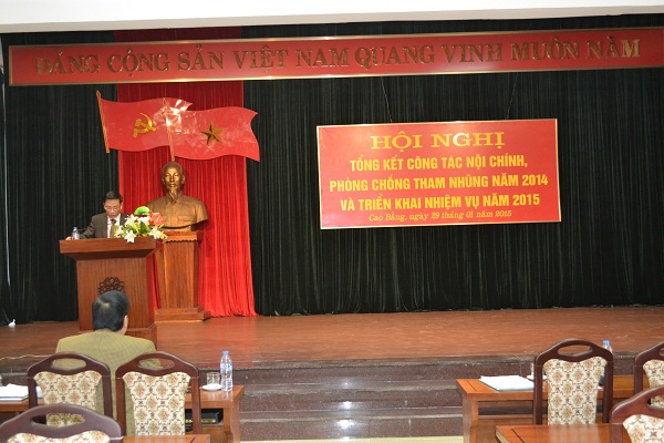 Đồng chí Đinh Quế Hải, Phó Bí thư Tỉnh ủy phát biểu chỉ đạo