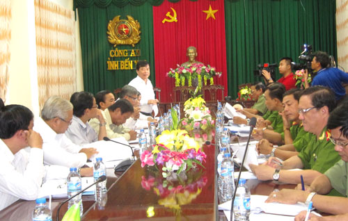 Đoàn giám sát của Đoàn Đại biểu Quốc hội tỉnh Bến Tre giám sát tình hình oan, sai trong trong hoạt động tố tụng hình sự