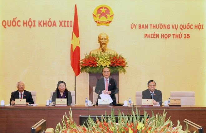 Phiên họp thứ 35 của Ủy ban Thường vụ Quốc hội khóa XIII