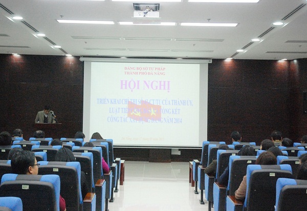 Một Hội nghị của Sở Tư pháp Đà Nẵng