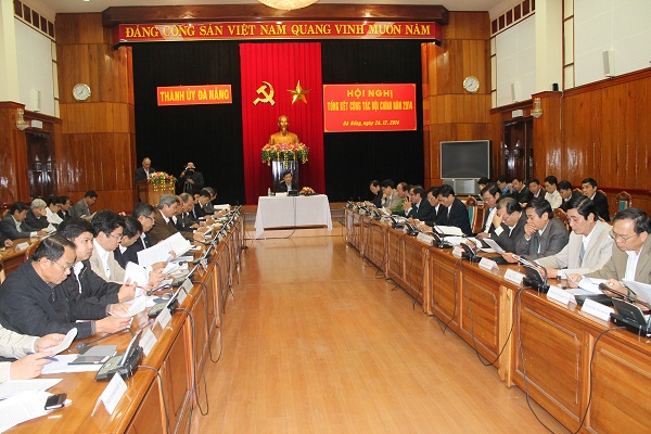Hội nghị tổng kết công tác nội chính và phòng, chống tham nhũng năm 2014 tỉnh Đà Nẵng