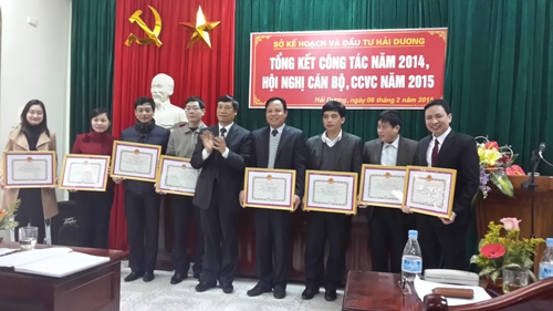 Hội nghị cán bộ công chức, viên chức năm 2015 của Sở Kế hoạch và Đầu tư tỉnh Hải Dương