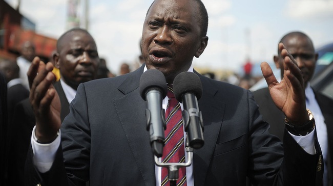 Tổng thống Kenya Uhuru Kenyatta