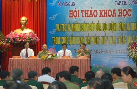 Ban Nội chính Thành ủy Thành phố Hồ Chí Minh tham dự Hội thảo khoa học: “Vai trò và những đóng góp của lực lượng Công an nhân dân trong cuộc đấu tranh giải phóng miền Nam, thống nhất đất nước”