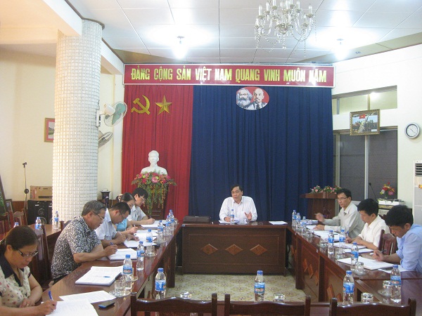 Toàn cảnh buổi làm việc