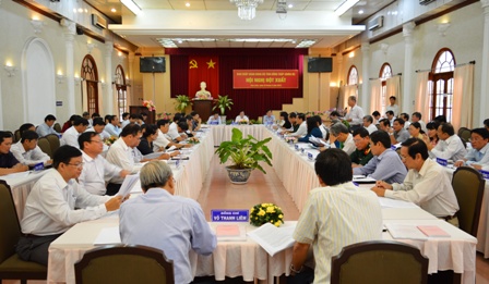 Một Hội nghị của Tỉnh ủy Đồng Tháp