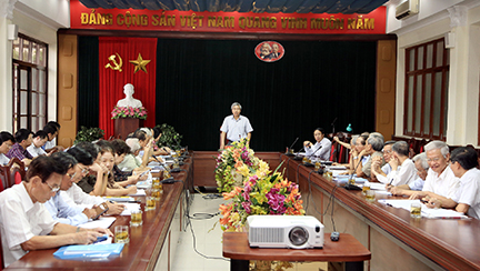 Một Hội nghị của Thành ủy Hải Phòng