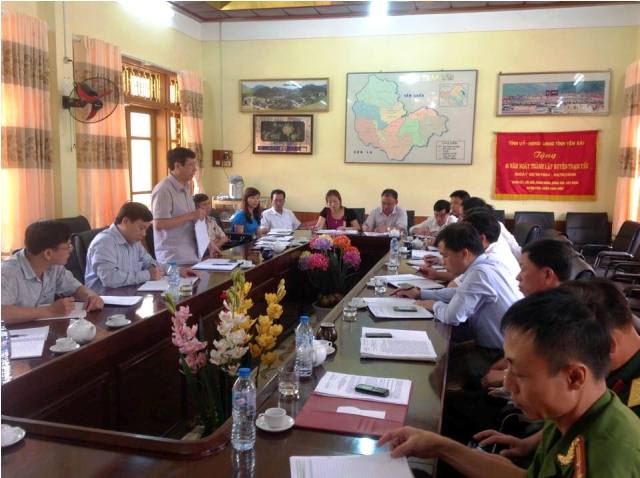 Toàn cảnh buổi làm việc