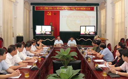 Điểm cầu Ninh Bình dự Hội nghị toàn quốc về tiếp công dân, giải quyết khiếu nại, tố cáo
