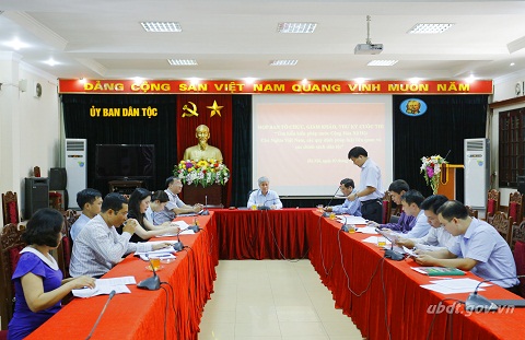 Ủy ban dân tộc triển khai cuộc thi tìm hiểu Hiến pháp nước CHXHCN Việt Nam 