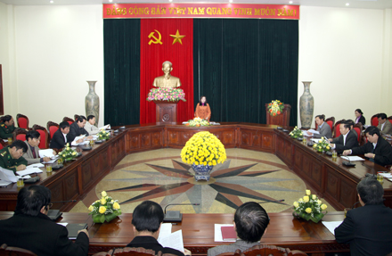 Hội nghị tổng kết công tác nội chính và phòng, chống tham nhũng tỉnh Ninh Bình