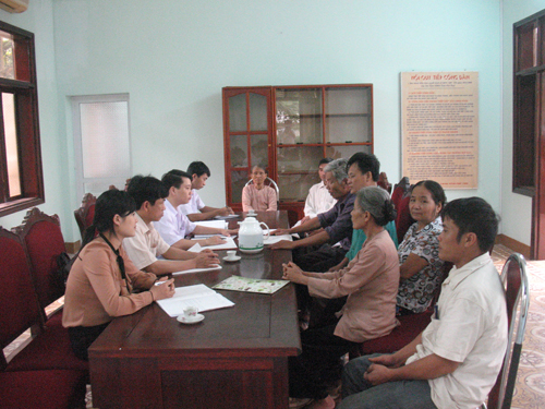 Một buổi tiếp công dân tại Trụ sở tiếp công dân tỉnh Phú Thọ