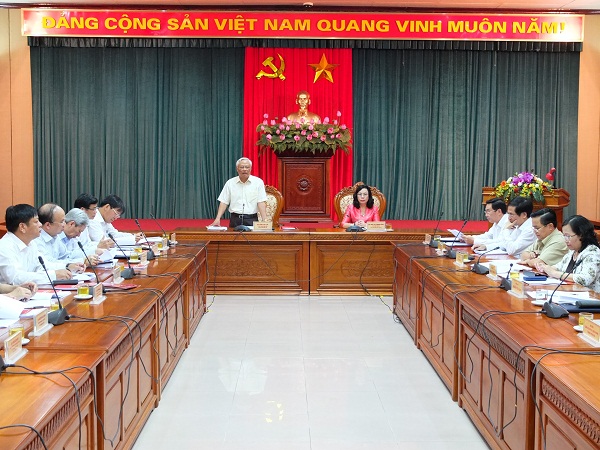 Toàn cảnh buổi làm việc