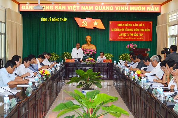 Toàn cảnh buổi làm việc