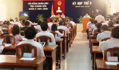 Một kỳ hợp của Hội đồng nhân dân tỉnh