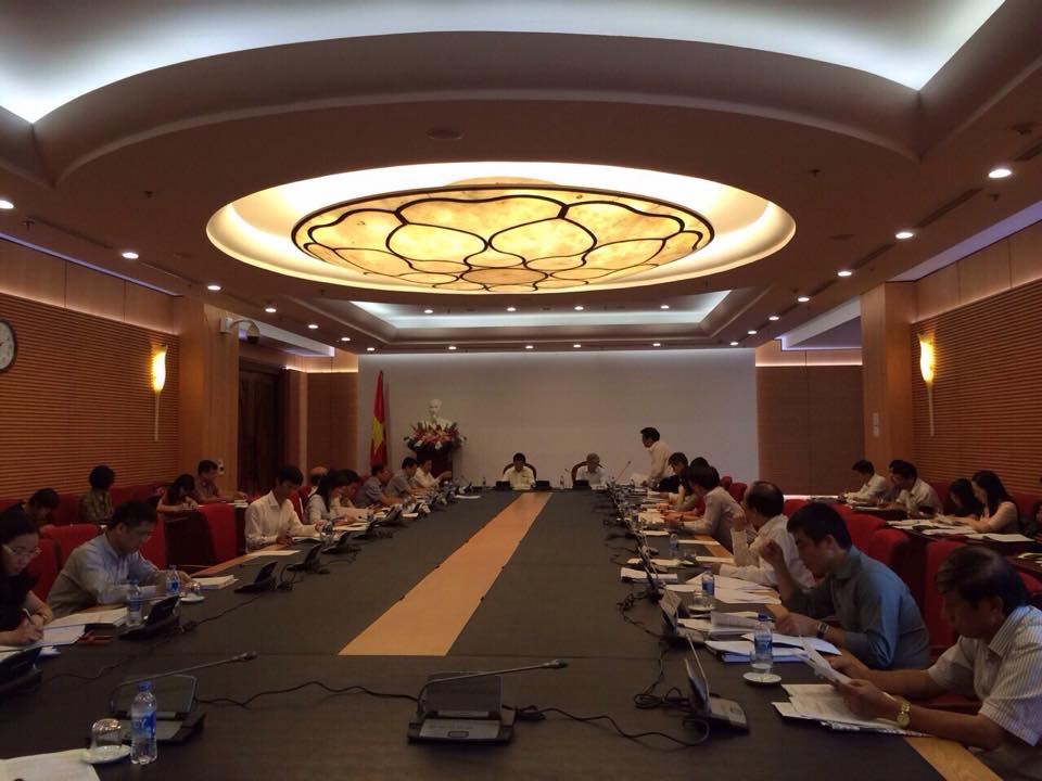 Quang cảnh buổi họp