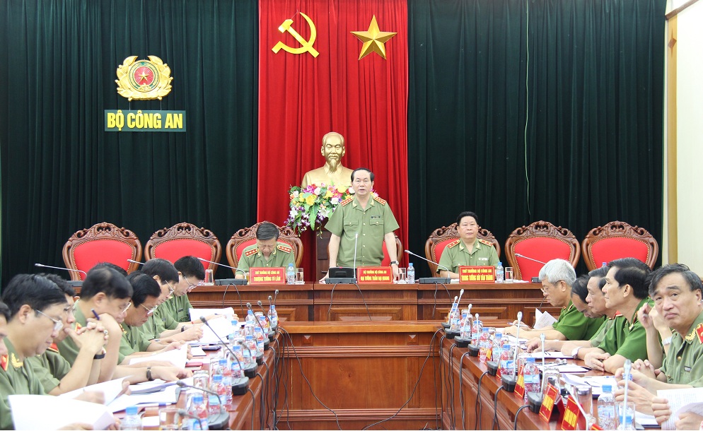 Hội nghị giao ban trực tuyến Bộ Công an với Công an các đơn vị, địa phương