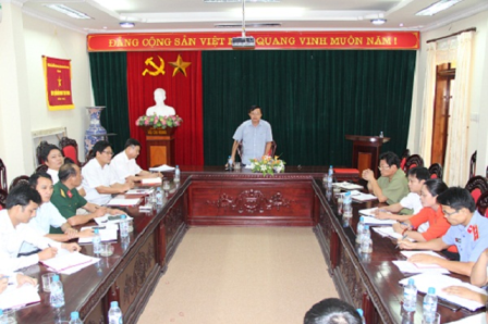 Hội nghị giao ban công tác nội chính và phòng, chống tham nhũng tại tỉnh Bắc Giang