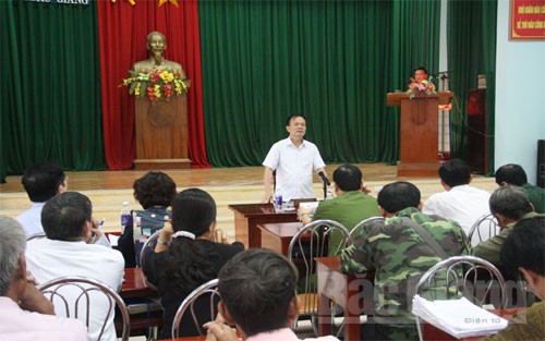 Hội nghị thông tin việc giải quyết vấn đề “làm giả hồ sơ hưởng chế độ thương binh” trên địa bàn tỉnh Bắc Giang