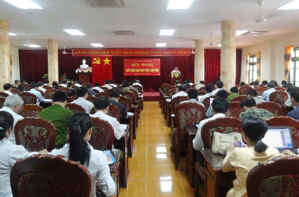 Một Hội nghị của Tỉnh uỷ Bắc Kạn
