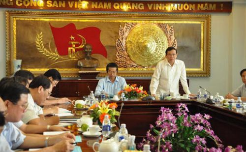 Đoàn công tác do đồng chí Vũ Trọng Kim, Ủy viên Trung ương Đảng, Phó Chủ tịch kiêm Tổng Thư ký Ủy ban Trung ương Mặt trận Tổ quốc Việt Nam, thành viên Ban Chỉ đạo Trung ương về phòng, chống tham nhũng làm Trưởng đoàn làm việc tại tỉnh Bạc Liêu