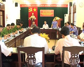 Hội nghị sơ kết công tác phối hợp liên ngành giữa Viện kiểm sát nhân dân, Tòa án nhân dân và Công an tỉnh 
