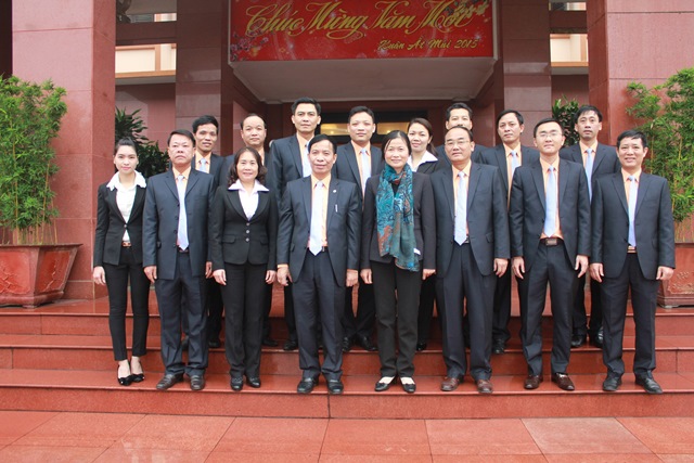 Tập thể Ban Nội chính Tỉnh ủy Quảng Ninh
