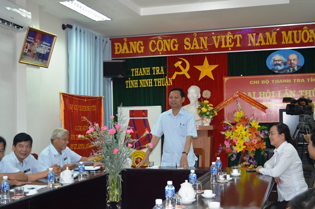 Đoàn công tác Thanh tra Chính phủ làm việc với Thanh tra tỉnh Ninh Thuận