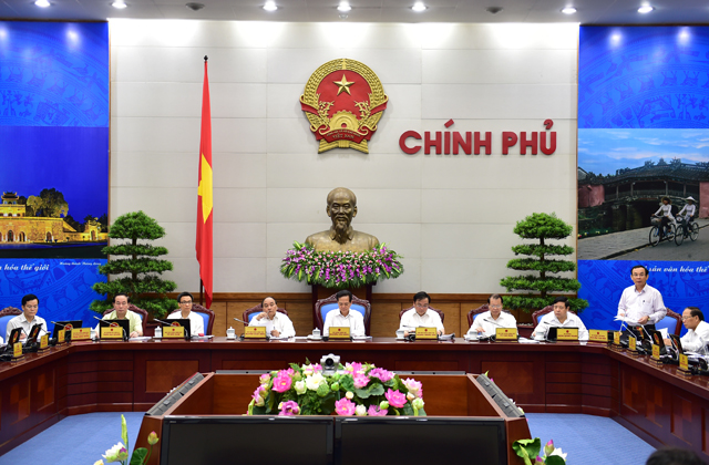 Phiên thường kỳ tháng 10-2015 của Chính phủ