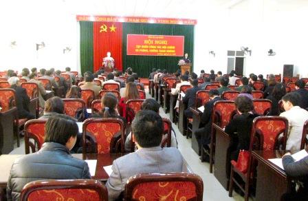  Tỉnh ủy Lai Châu tổ chức Hội nghị  tập huấn công tác nội chính và phòng, chống tham nhũng 