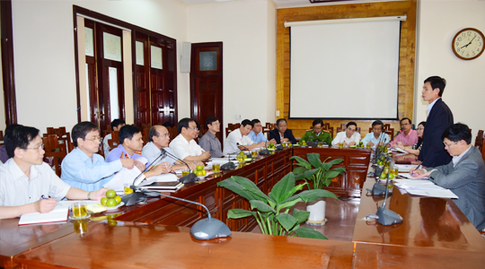 Quang cảnh buổi làm việc