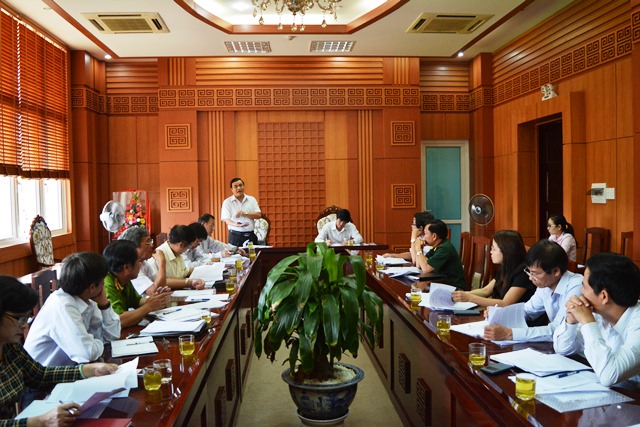 Hội nghị giao khối nội chính tỉnh Quảng Nam