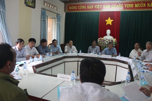 Một buổi tiếp công dân tại Trụ sở Tiếp công dân tỉnh Kon Tum