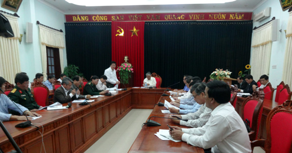 Giao ban công tác nội chính quý IV năm 2015