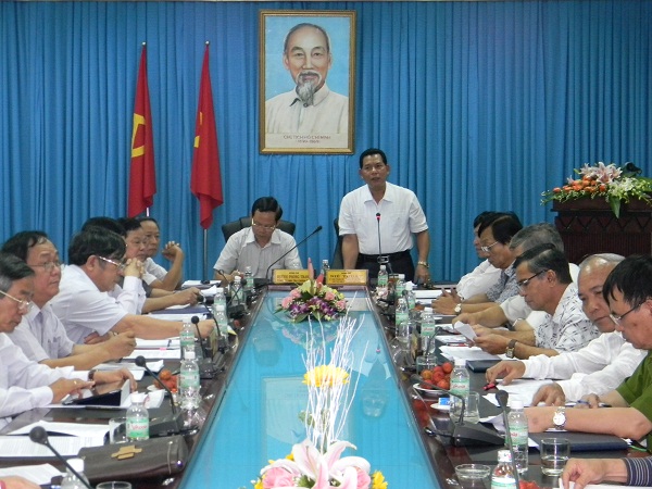Đoàn công tác của Ban Chỉ đạo Trung ương về phòng, chống tham nhũng làm việc với Thường trực Tỉnh ủy Đắk Lắk