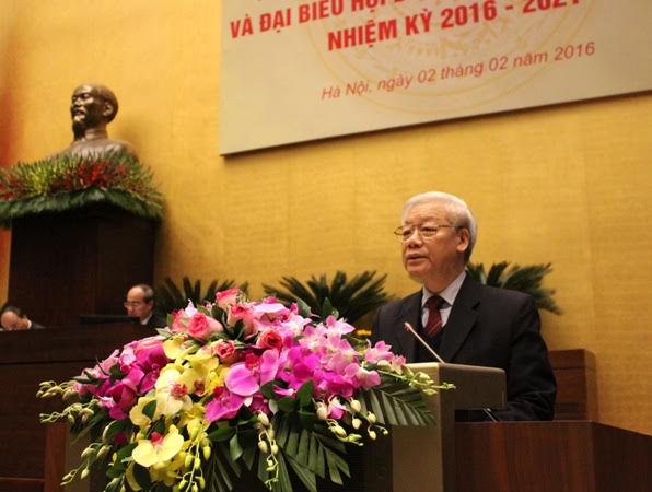 Tổng Bí thư phát biểu khai mạc Hội nghị