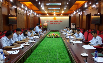 Đoàn công tác Thanh tra Chính phủ làm việc với UBND tỉnh Sơn La