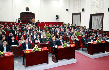 Hội nghị tổng kết 10 năm thực hiện Luật phòng, chống tham nhũng tỉnh Ninh Bình