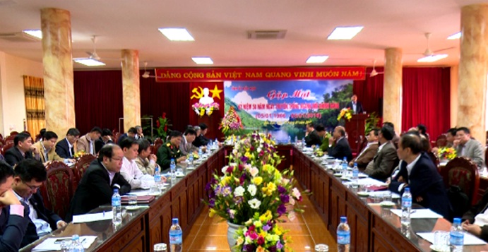 Hội nghị tổng kết công tác nội chính và phòng, chống tham nhũng năm 2015,  triển khai nhiệm vụ trọng tâm năm 2016 của Tỉnh ủy Bắc Kạn