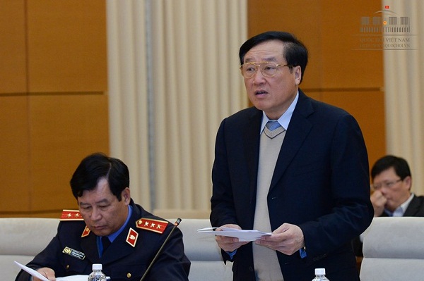 Đồng chí Nguyễn Hòa Bình, Bí thư Trung ương Đảng, Viện trưởng Viện kiểm sát nhân dân tối cao