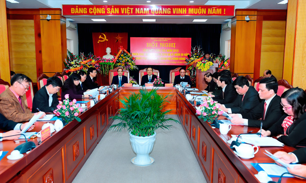 Hội nghị triển khai công tác nội chính năm 2016 tỉnh Tuyên Quang