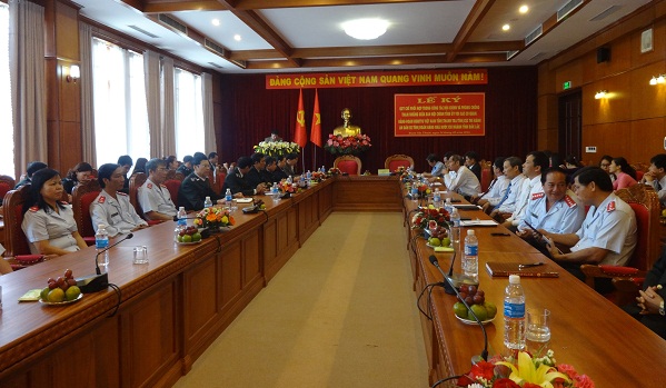 Quang cảnh Lễ ký kết
